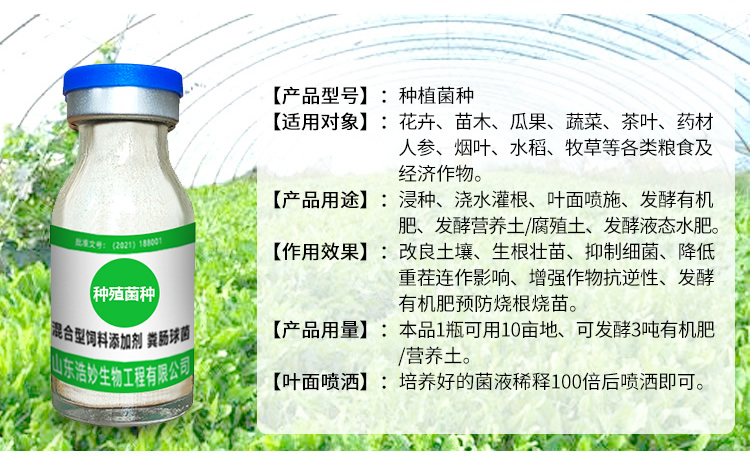EM菌種植專用發(fā)酵糞便秸稈有機肥菌肥蔬菜果樹防蟲防病促長益生菌