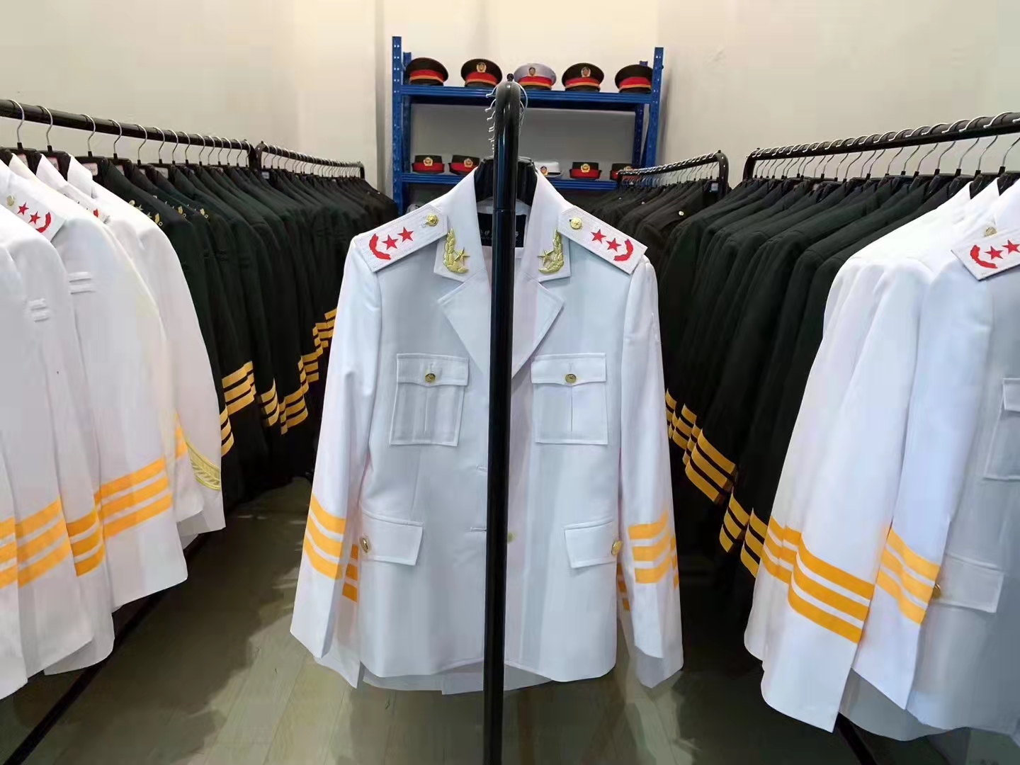 高等院校國(guó)旗護(hù)衛(wèi)隊(duì)禮賓儀仗隊(duì)服三軍儀仗隊(duì)服裝服飾道具現(xiàn)貨