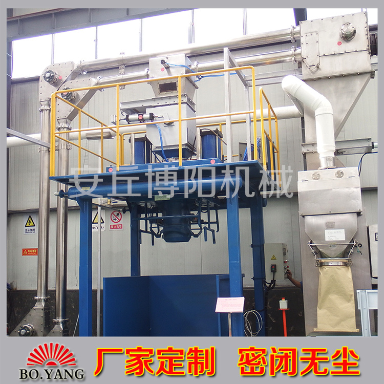 水泥灰噸包自動(dòng)包裝機(jī) 噸袋包裝機(jī)工作原理