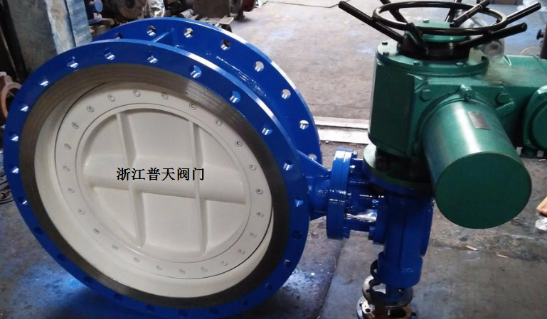 浙江普天D943H電動三偏心硬密封蝶閥