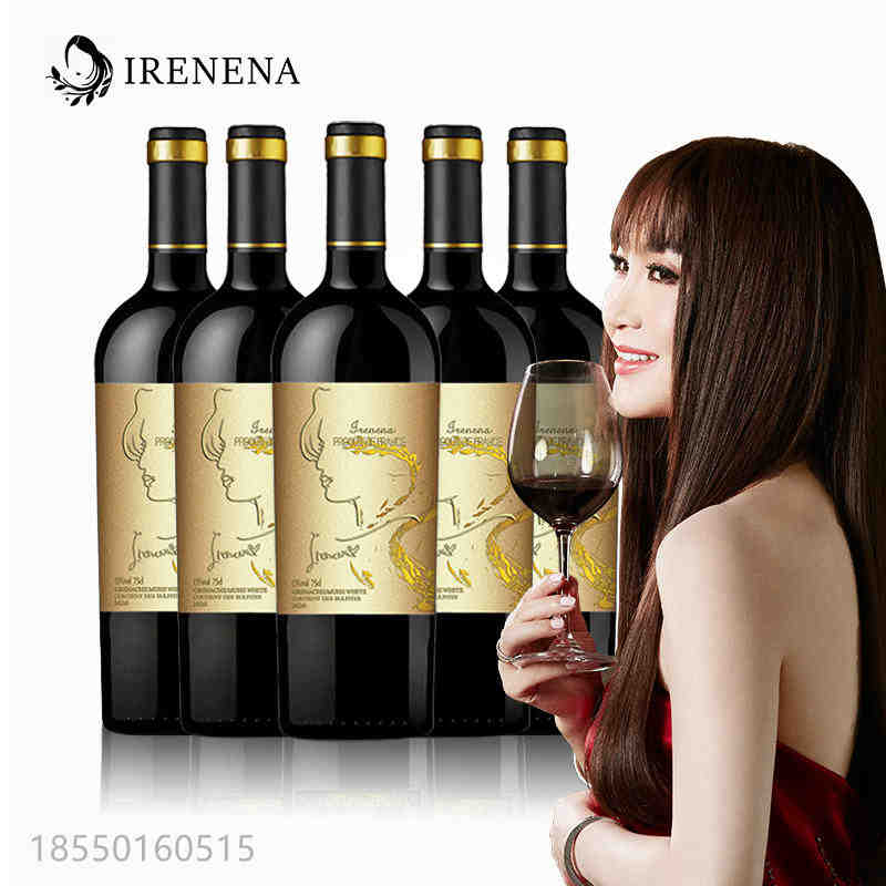  溫碧霞IRENENA紅酒品牌，海潮歌慕干紅葡萄酒