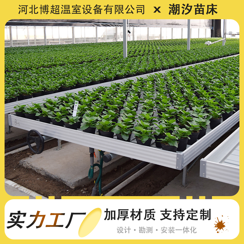 溫室花卉水肥一體化潮汐灌溉苗床可定制