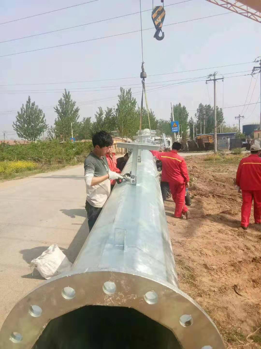 河北電力鋼管桿 電力鋼管塔 電力鋼桿