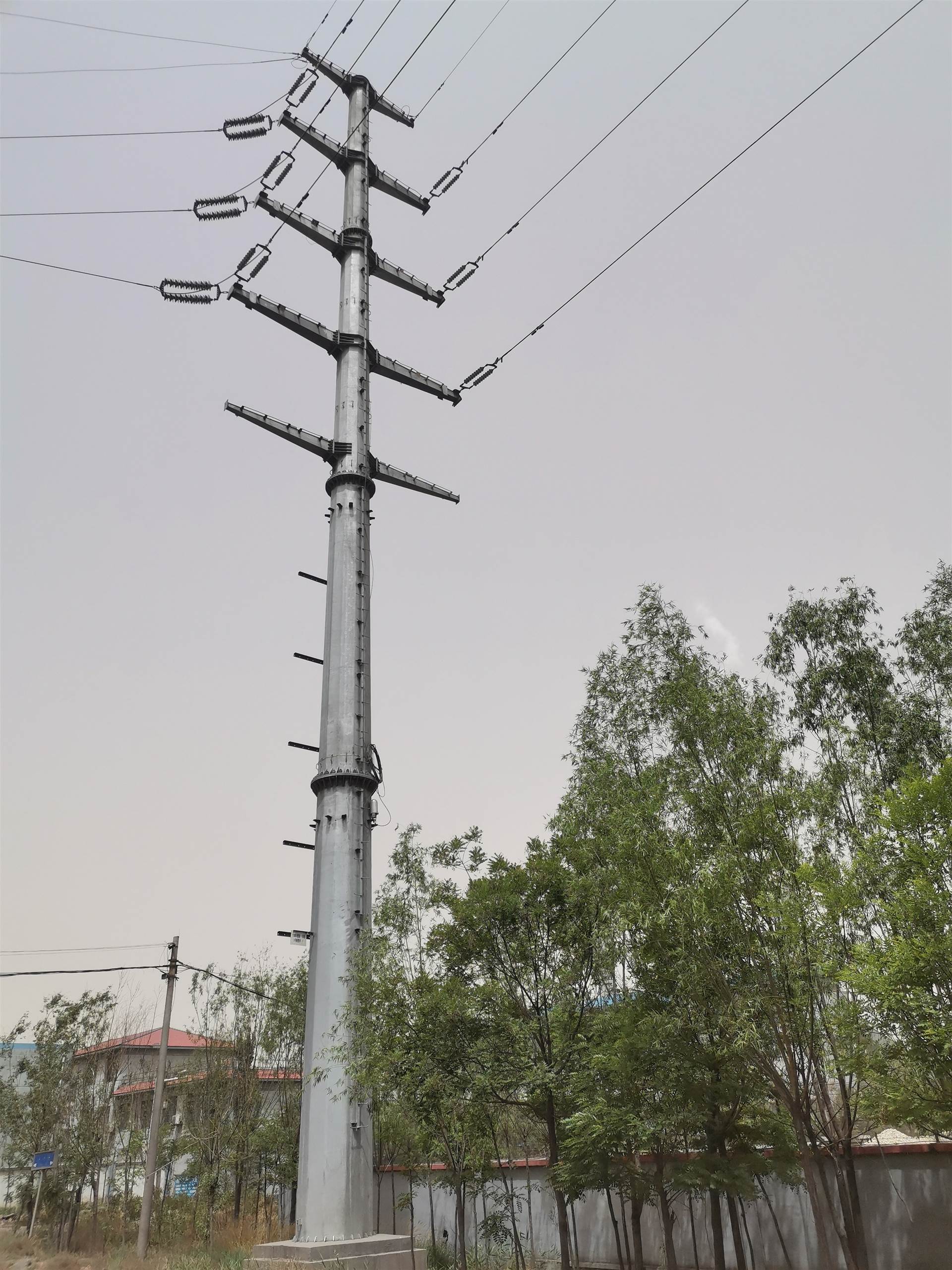 河北電力鋼管塔 電力鋼管桿 電力鋼桿廠家